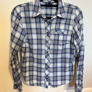 Gap plaid button up shirt